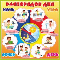 Стенд "Распорядок дня" - «globural.ru» - Ангарск