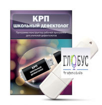 Конструктор рабочей программы "Школьный дефектолог" на USB-носителе - «globural.ru» - Ангарск