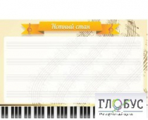 Стенд "Нотный стан" - «globural.ru» - Ангарск