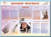 Стенд-уголок "Юный физик" - «globural.ru» - Ангарск