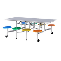 Cтол обеденный складной Mobi на 8 персон - «globural.ru» - Ангарск