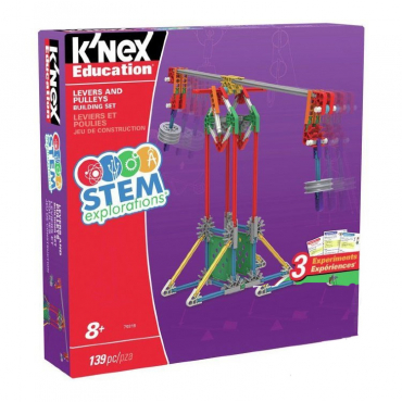 Конструктор образовательный K'NEX Education "STEM Исследования: Рычаги и шкифы" - «globural.ru» - Ангарск