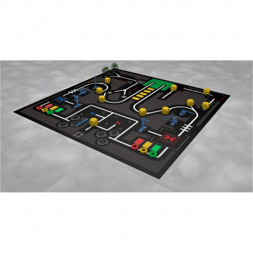 Соревновательное поле с элементами MakeX Stater Arenas Kit - «globural.ru» - Ангарск