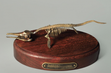 Модель скелета ихтиозавра Ichthyosaurus - «globural.ru» - Ангарск