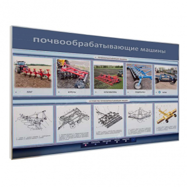 Электрифицированный светодинамический стенд «Почвообрабатывающие машины» - «globural.ru» - Ангарск