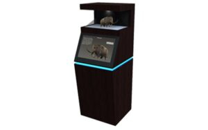 Голографическая 3D пирамида с сенсорным монитором "Классик" - «globural.ru» - Ангарск